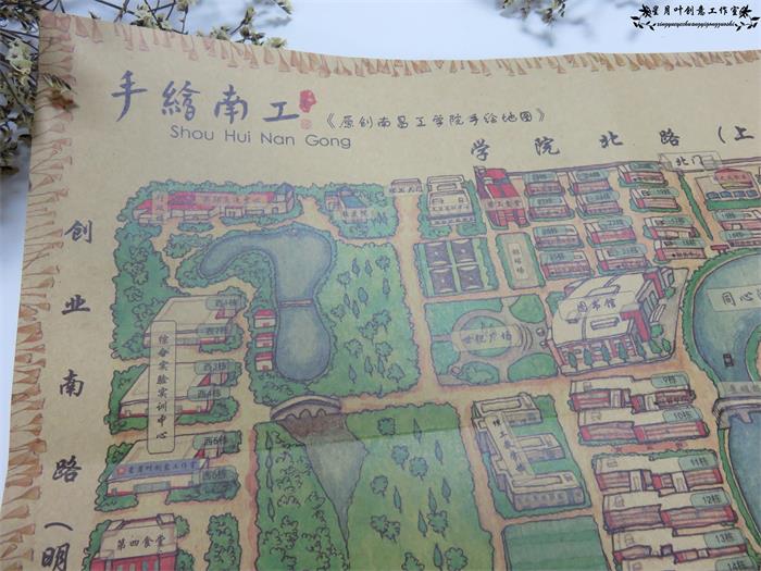 "手绘南工"系列校园文创纪念品_每日图苑_南昌工学院